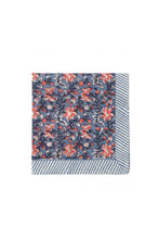 Charger l'image dans la galerie, Serviette de table Indigo Bloom blockprint en coton imprimé