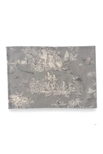 Charger l'image dans la galerie, Set de table Trianon Toile de Jouy Gris