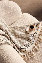 Charger l'image dans la galerie, Cocoon throw hand block printed slub cotton