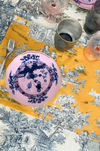Charger l'image dans la galerie, Set de table Trianon Toile de Jouy Jaune