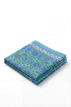 Charger l'image dans la galerie, Nappe Rhapsody ronde Coton blockprint 

