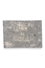 Load image into Gallery viewer, Trianon tablemat Toile de Jouy Grey
