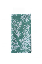 Load image into Gallery viewer, Aquamarine table napkin Hand block printed cotton
