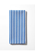 Load image into Gallery viewer, Blue Striped napkin Hand block printed cotton (Copy)
