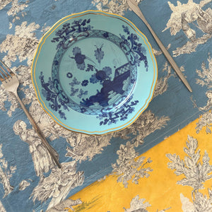 Trianon tablemat Toile de Jouy Blue