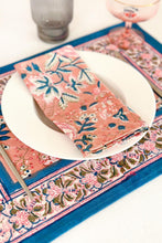 Load image into Gallery viewer, Flair table napkin Hand block printed cotton
